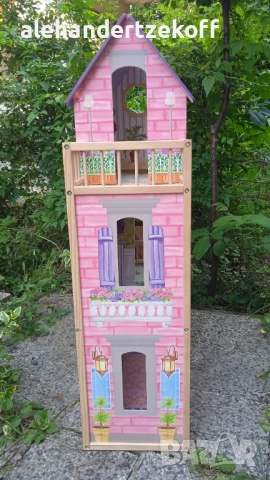 Детска дървена къща за кукли Kid Kraft, снимка 3 - Играчки за стая - 50655502