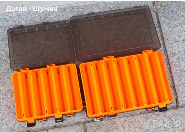 Двустранни кутии за изкуствени примамки - големи - 12 лв., средни - 10 лв., снимка 2 - Такъми - 41080429