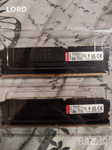 Рам памет 32GB DDR5 5600 Kingston FURY Beast AMD EXPO - KF556C36BBEK2-32, снимка 2 - RAM памет - 53077117