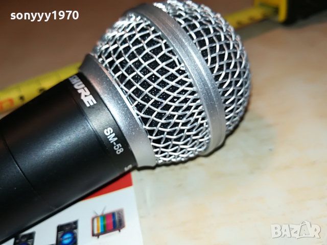 shure sm58 profi mic 0204221817, снимка 9 - Микрофони - 36320490