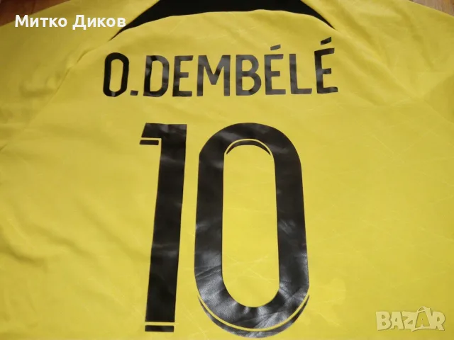 PSG маркова футболна тениска Найк Джордан размер ХЛ №10 Osman Dembelle, снимка 6 - Футбол - 55741863