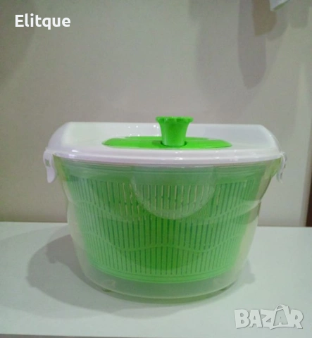 Зеленчуков съд за салата – измиване и подсушаване на плодове и зеленчуци