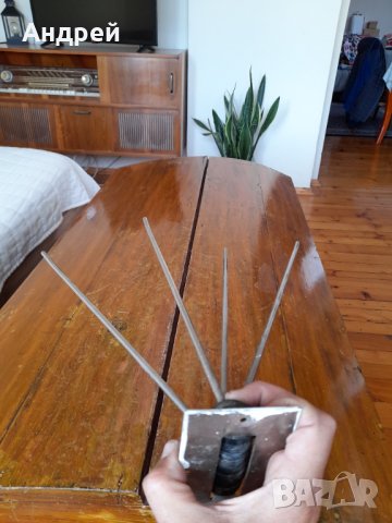 Стара закачалка за кърпи #3, снимка 5 - Антикварни и старинни предмети - 42434995