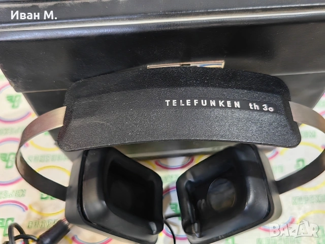 Немски аудио слушалки Telefunken th30 , снимка 4 - Слушалки и портативни колонки - 53532172
