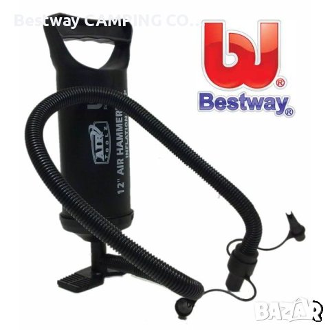 Надуваем двоен матрак  ( дюшек ) Bestway 191x137x22см ( нова стока ).  , снимка 16 - Екипировка - 41044547