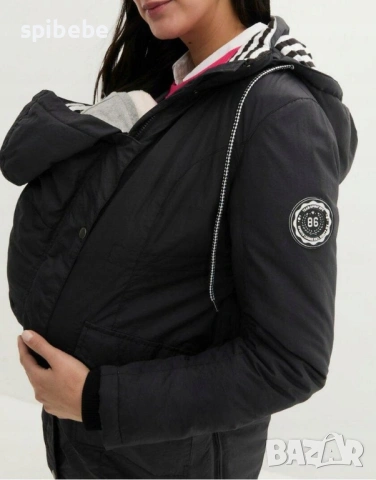 Ново Зимно яке за бременни и бебеносене размер 36/S и 38/M Bonprix, снимка 4 - Якета - 53030889