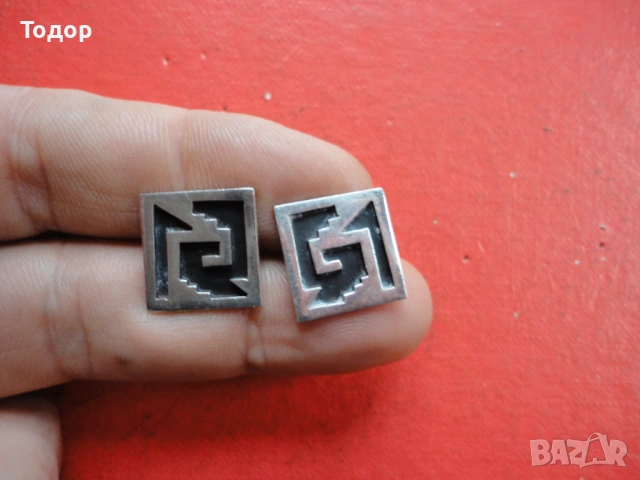 Сребърни бутонели копчета за ръкавели 925, снимка 6 - Други - 53061531