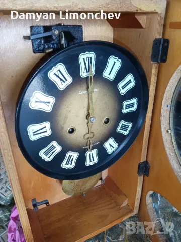 Часовник стенен ретро , снимка 3 - Стенни часовници - 49418779