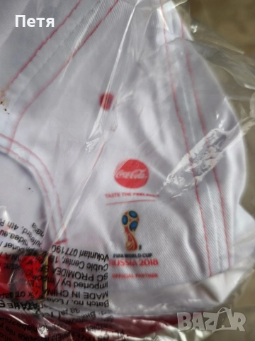Coca-Cola Fifa World cup 2018 Russia baseball cap , снимка 4 - Футбол - 53221675