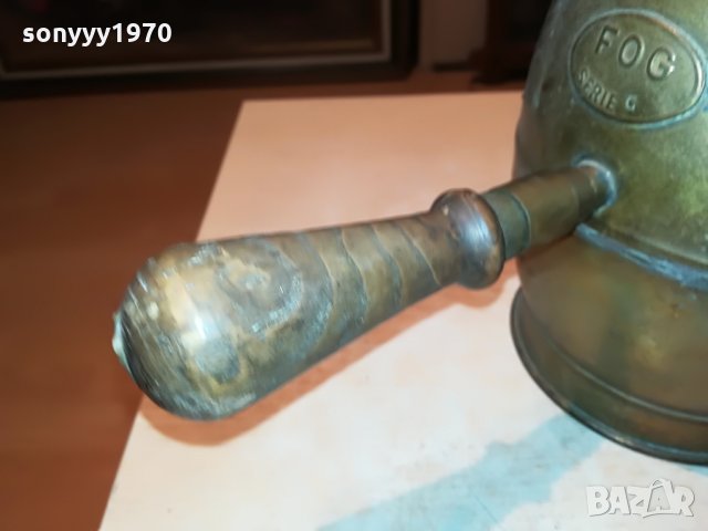 антика от франция-мед/месинг 2808212102, снимка 6 - Антикварни и старинни предмети - 33952248