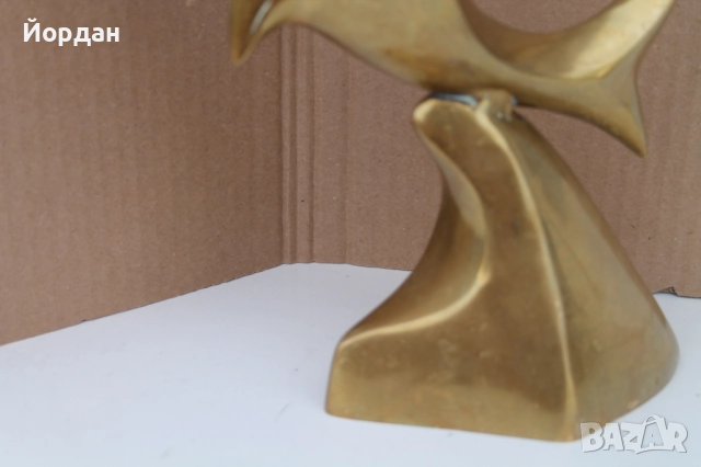 Бронзова фигурка-Риба, снимка 8 - Колекции - 51811200