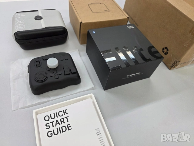 TourBox Elite: Bluetooth Контролер за Фото и Видео Обработка + Калъф , снимка 12 - Джойстици и геймпадове - 53288292