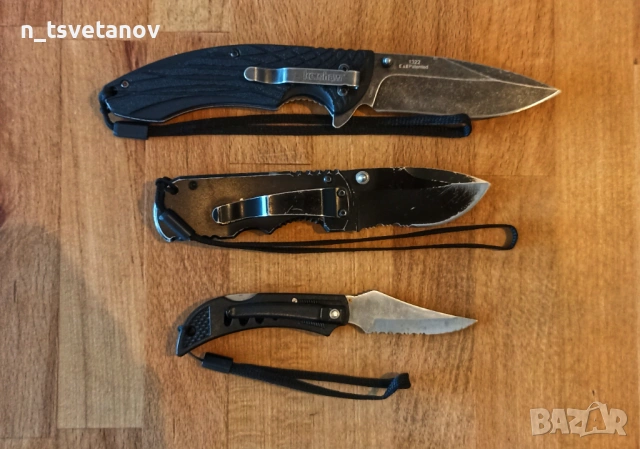 Сгъваеми ножове Böker, Kershaw и др., снимка 2 - Ножове - 53161759