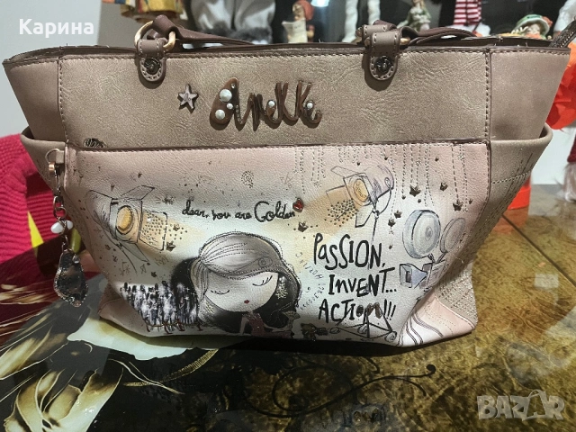 Оригинална чатна Anekke, снимка 6 - Чанти - 53084234