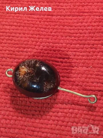 СТАР НАКИТ ЦВЕТНА КЕРАМИКА РЕТРО МАЙСТОРСКО БИЖУ НАКИТ 19479, снимка 9 - Антикварни и старинни предмети - 35596673