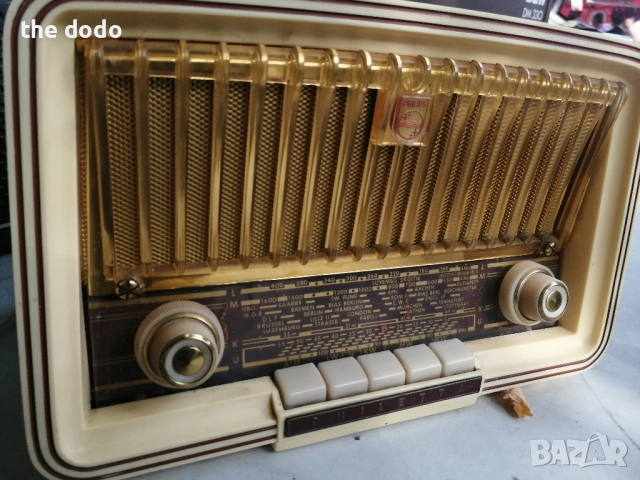 антично лампово радио philips, снимка 2 - Антикварни и старинни предмети - 51548811