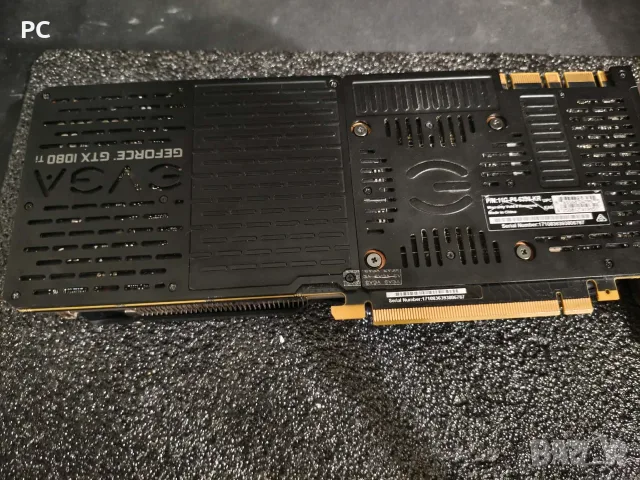Видео карта EVGA 1080 TI 8GB тествана Furmark 20min и сменени падове и паста, снимка 2 - Видеокарти - 55062447