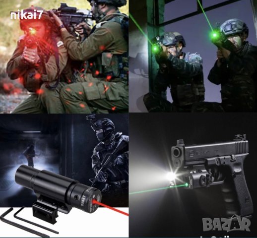 мерник прицел бързомер лазер червена точка за пистолет ерсоот оптика, снимка 3 - Ножове - 42118190