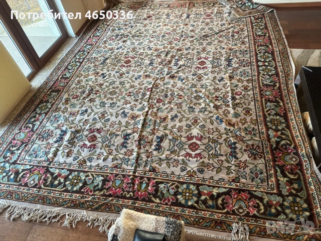 Много Голям Колекционерски чипровски килим 4,00мх3,00м , снимка 3 - Антикварни и старинни предмети - 52405810