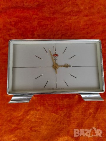 Стар механичен будилник , снимка 7 - Антикварни и старинни предмети - 42376773