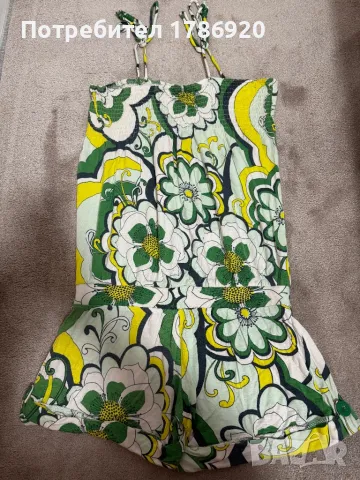 Летен гащеризон Bershka, снимка 3 - Гащеризони - 24683349