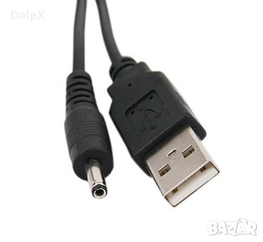 Кабел USB-A(м)/3,5x1mm(ж) 0,8m, снимка 1 - Кабели и адаптери - 42498348