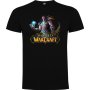 Нова детска тениска на видеоиграта World of Warcraft в черен цвят, снимка 1