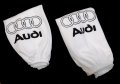 Автомобилни калъфки за наглавници (2бр. К-Т) За Audi Ауди / Бял Цвят Универсален и Еластичен Модел, снимка 1 - Аксесоари и консумативи - 40939432