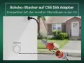 2в1 Мобилна зарядна станция dé, 25м кабел Type 2, 16A, CEE 11kW + шуко, Wi-Fi управление, снимка 12