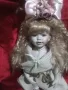 Старинна порцеланова кукла със стойка , снимка 12