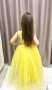 Прелестна рокля в жълто  Размери -4г.6г.8г.10г.12г. Цена -55 лв, снимка 4