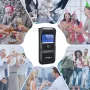 Алкотестер за тестване на алкохол, тестер за алкохол VPOW с цифров син LCD дисплей, клас, снимка 6
