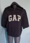 Hoodie / Марков суичър / хууди със зашито лого и качулка "Gap" / голям размер , снимка 2