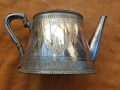 Посребрен чайник , снимка 3