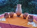 Керамичен сервиз за вино, снимка 4