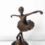 Бронзова балерина [Milo], снимка 1 - Статуетки - 36361718