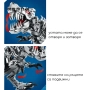 Мега голям механичен конструктор 1766ч Тиранозавър Рекс динозаври , снимка 4