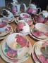 Стар Руски чаен сервиз от Дулевски Фарфор 1987г. Ръчно изработен , снимка 3
