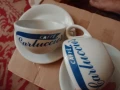 Сервиз за капучино/лате caffe Carluccio's, снимка 1