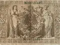 Райх банкнота - Германия - 1000 марки (зелен печат) | 1910г., снимка 5