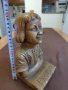 Бюст - скулптура от гипс., снимка 2