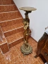 Уникална антикварна колона поставка постамент , снимка 8