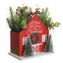 Коледна декорация-22.5x13x30 см./коледна къщичка, снимка 1