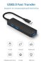 Четец на карти USB C ХЪБ 5 в 1 за мобилен телефон и компютър с SD, TF и USB порт, снимка 4