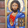 Иисус Христос – Пантократор, снимка 1 - Икони - 44928026