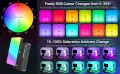 VIJIM VL120 RGB преносима LED DSLR видео светлина за камера/CRI 95+2500-9000K/3100 mah батерия, снимка 8