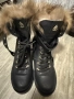 Разкошни боти естествена кожа естествен косъм от лисица  номер 39 , снимка 11