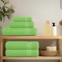 vidaXL Комплект кърпи FROGN от 8 части ябълково зелено 360 г/м², снимка 2
