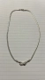 Дамско сребърно колие, снимка 2