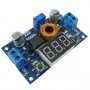 DC/DC понижаващ модул XL4015 75W от 4-38V до 1.4-35V с волтметър, снимка 1